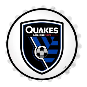 San Jose Earthquakes: Bottle Cap Wall Light