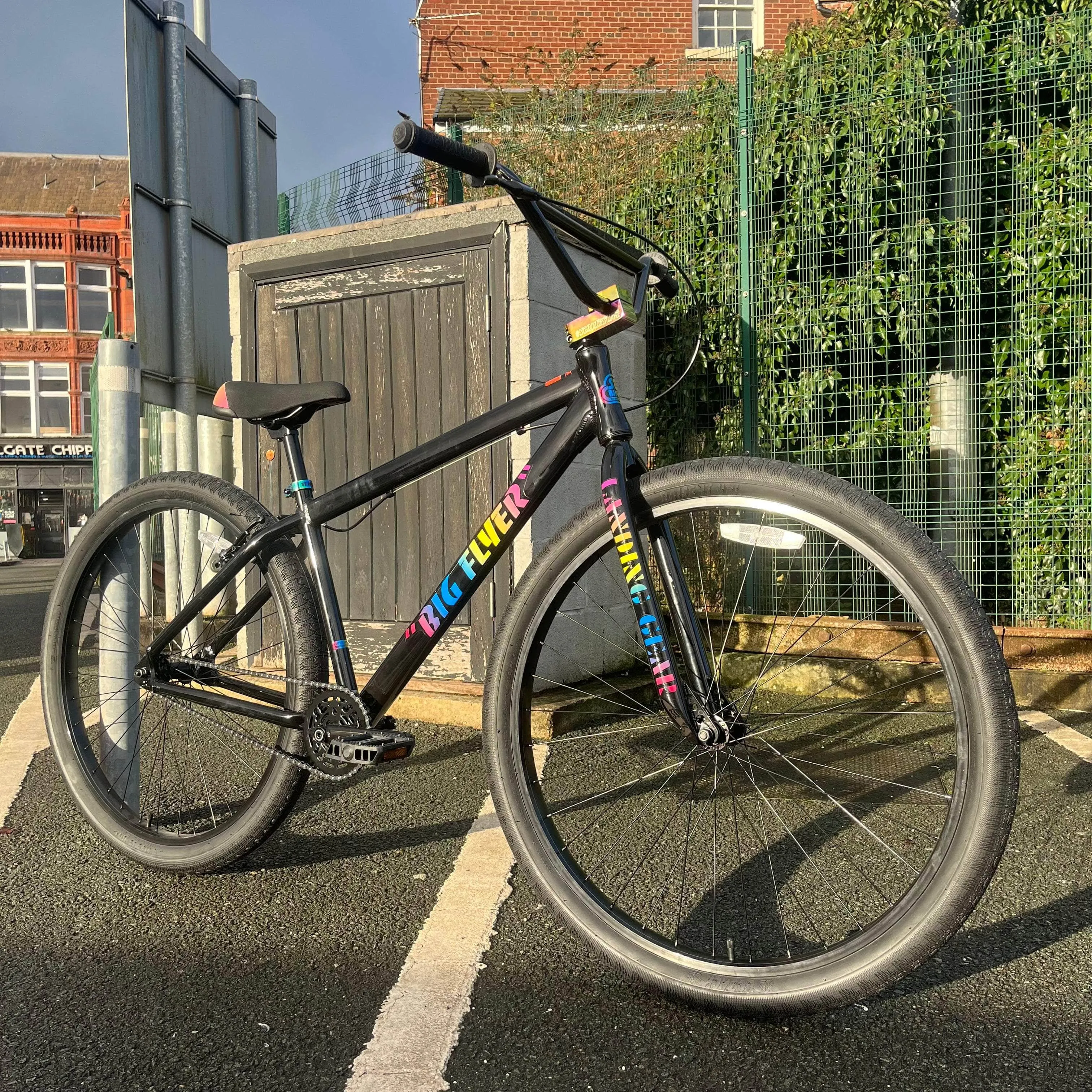 SE Bikes Big Flyer 29 Inch Bike Slick Mode Black