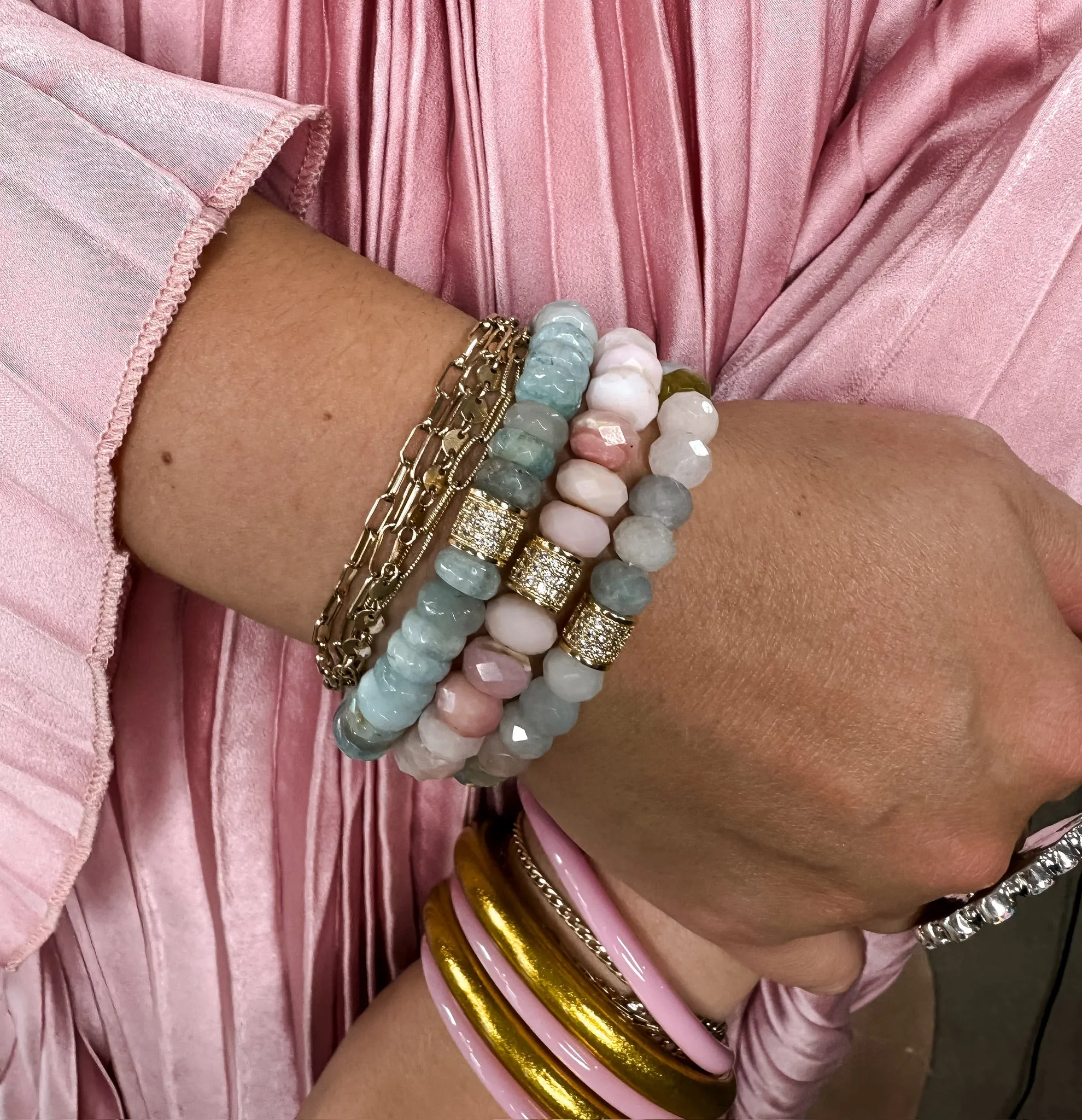 Seabreeze Bracelet - Aqua Blue Hues