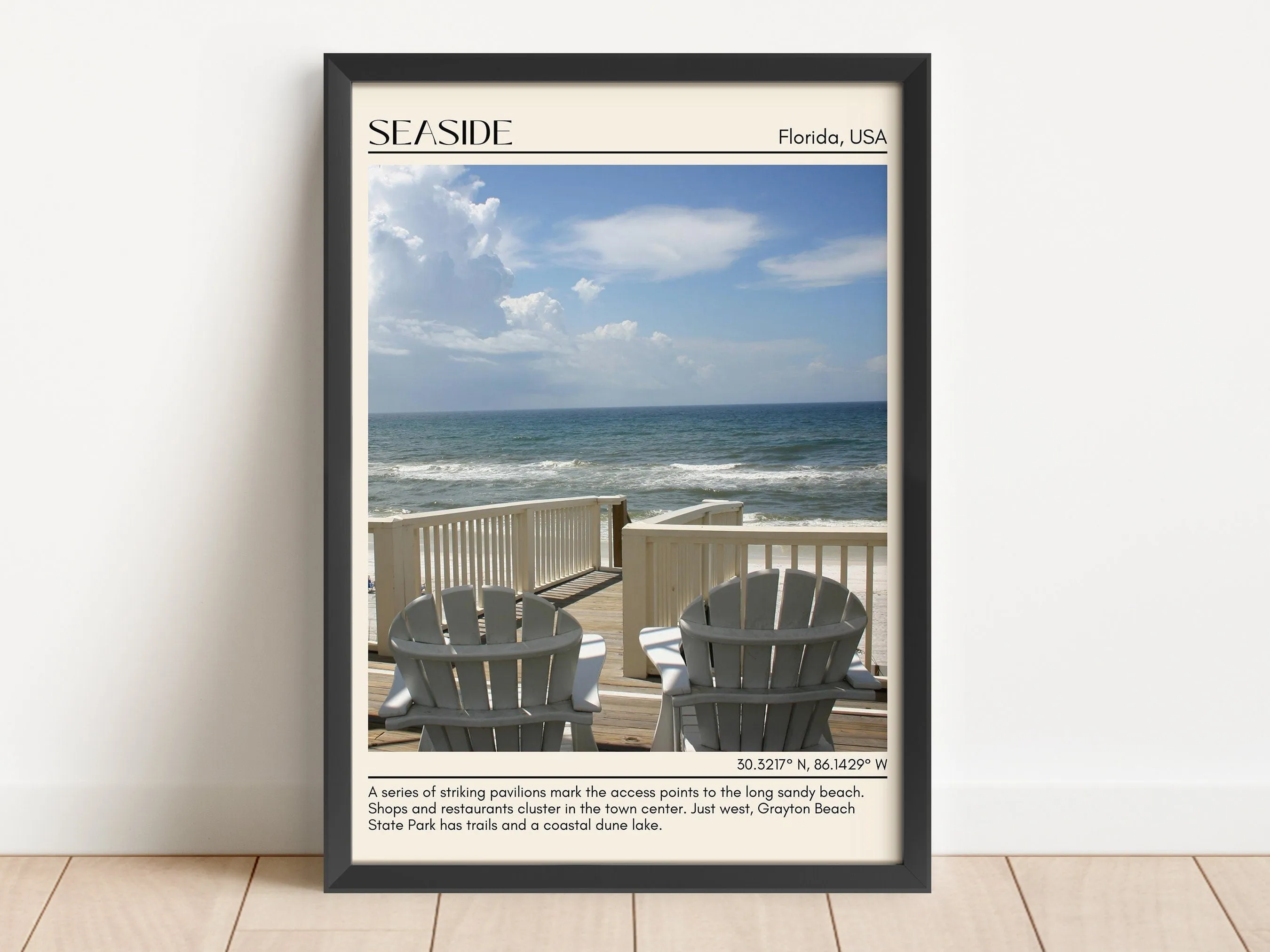 Seaside Wall Canvas, USA