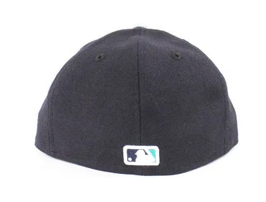 Seattle Mariners New Era 59Fifty Fitted Hat (Navy Silver Retro Gray Under Brim)