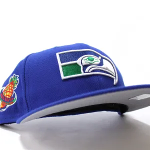 Seattle Seahawks 1998 Pro Bowl 59Fifty New Era Fitted Hat (Royal Blue Gray Under Brim)