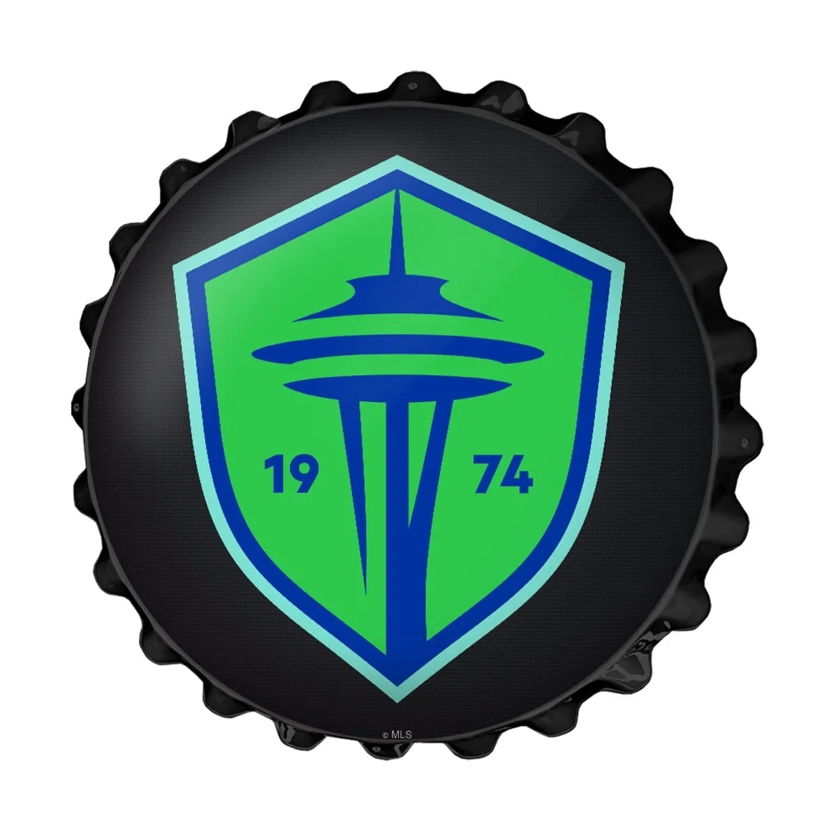 Seattle Sounders: Bottle Cap Wall Sign