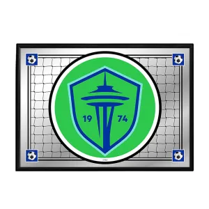 Seattle Sounders: Team Spirit - Framed Mirrored Wall Sign