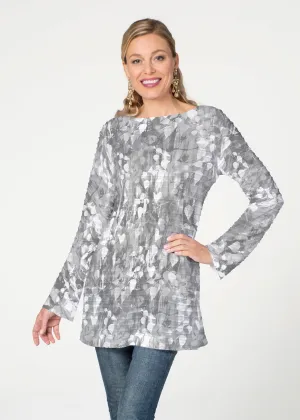 Shadow (7869) ~ Banded Boatneck Tunic