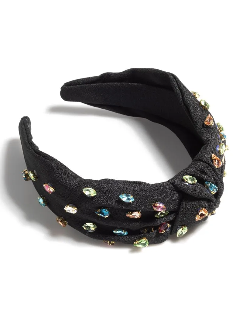 Shiraleah Gemmie Knotted Headband - Black