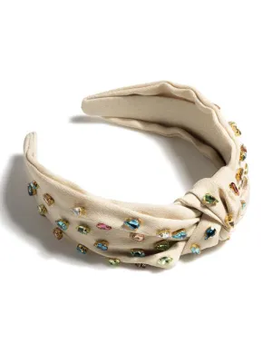 Shiraleah Gemmie Knotted Headband - Champagne
