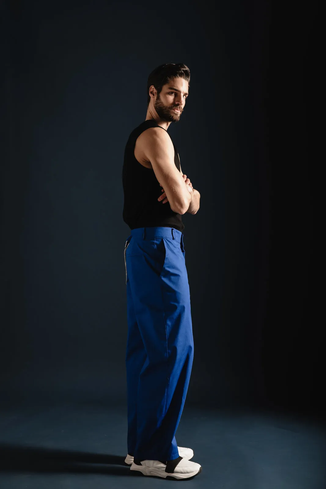 Signature Baggy Pants Blue