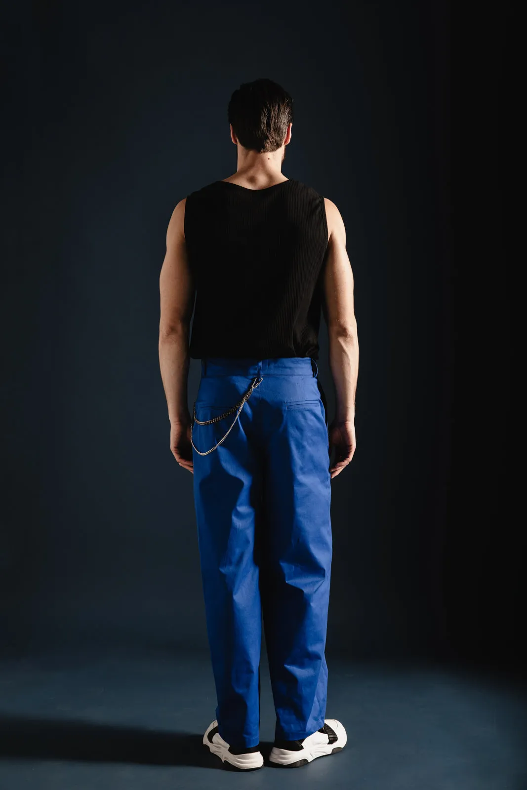 Signature Baggy Pants Blue