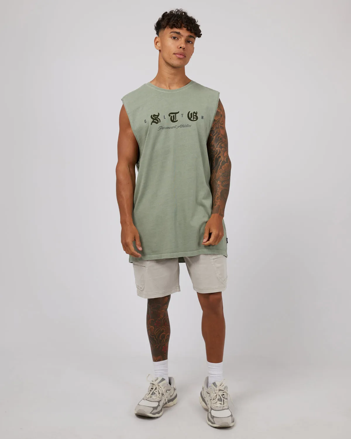 Silhouette Muscle | Fig Green