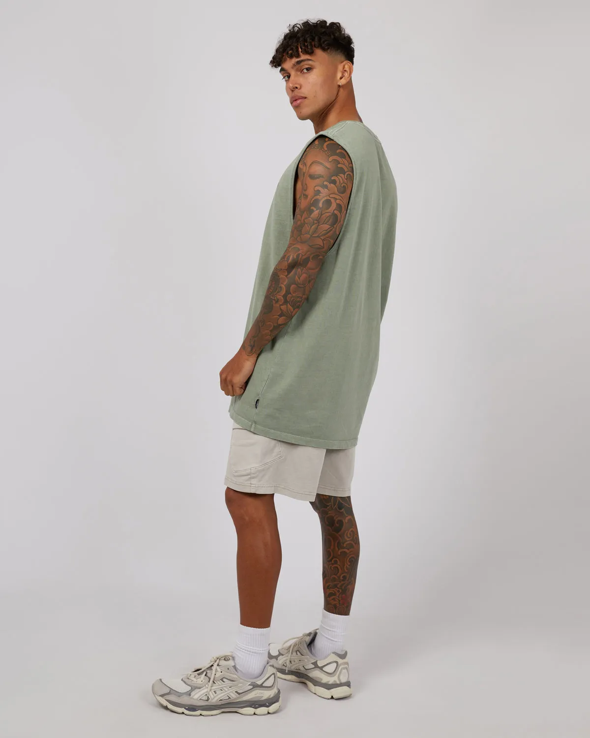Silhouette Muscle | Fig Green