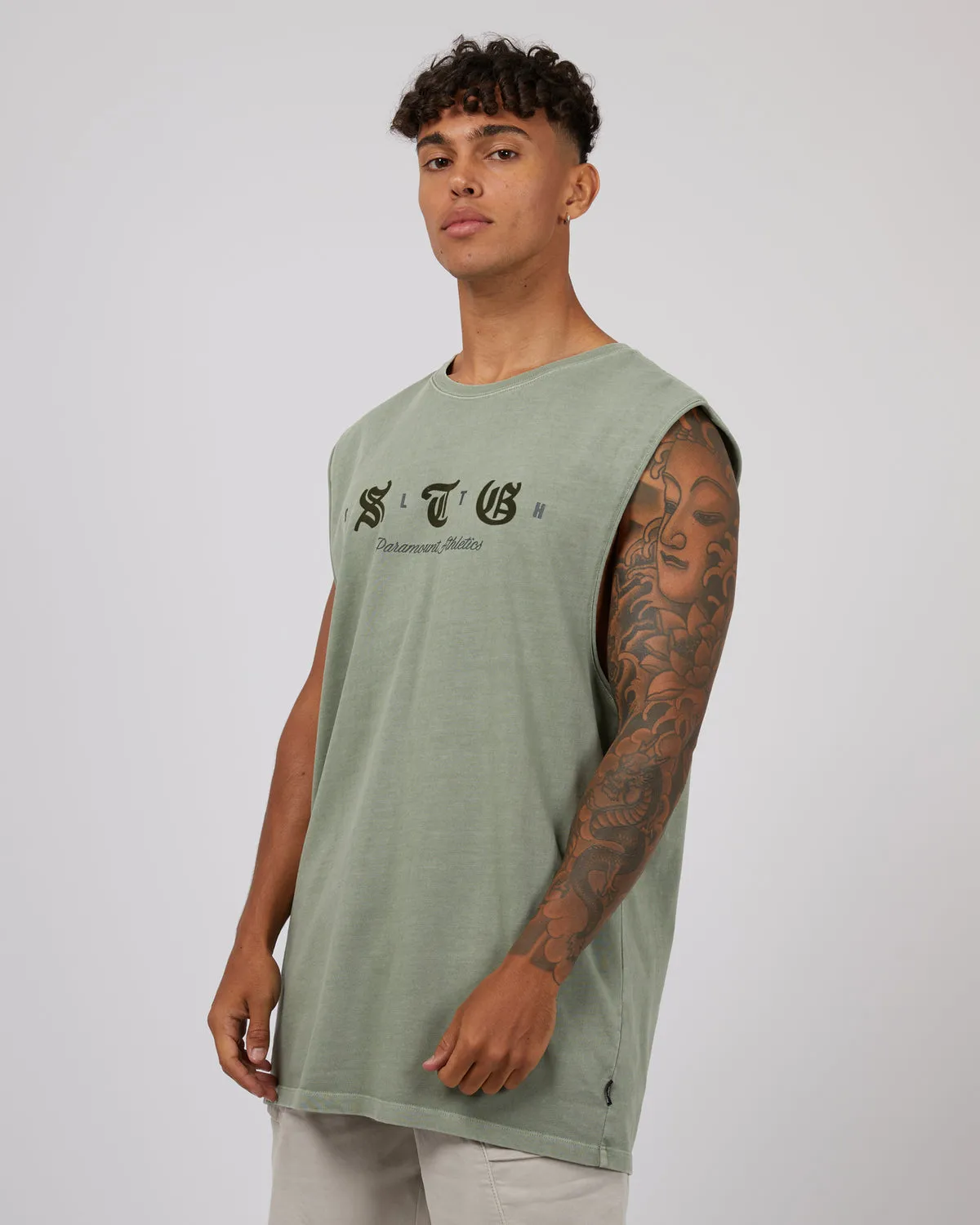 Silhouette Muscle | Fig Green