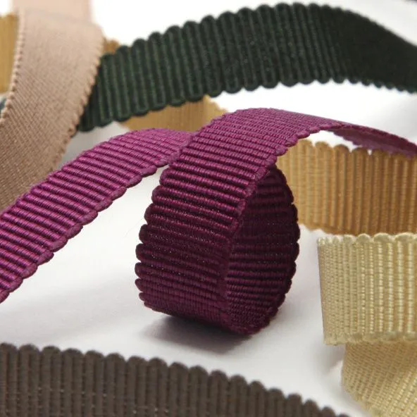 Silk Grosgrain Ribbon #47 Night Blue