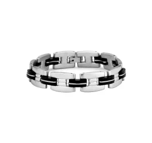 Silver Black Bracelet # 3