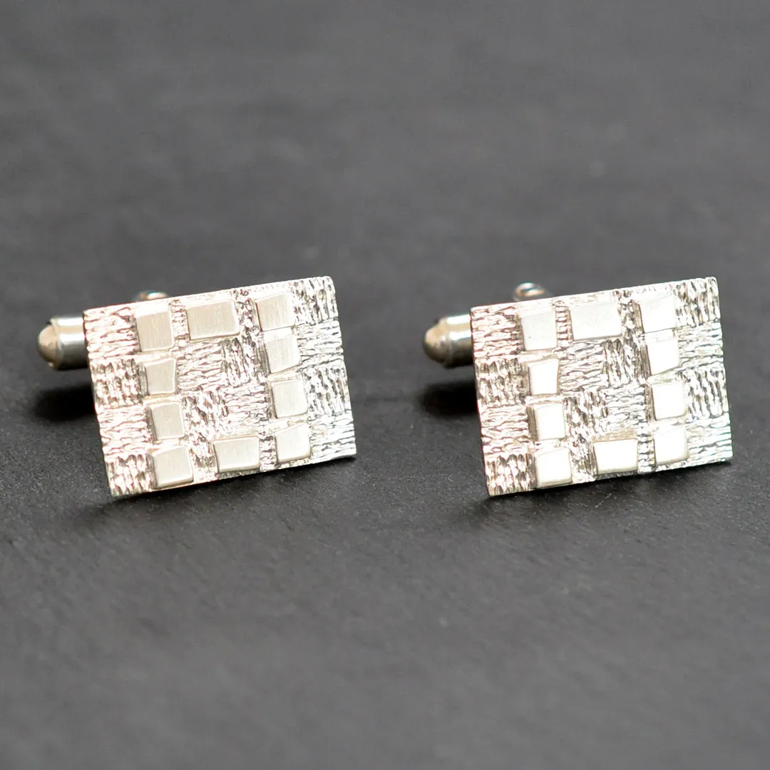 Silver Cuff Links