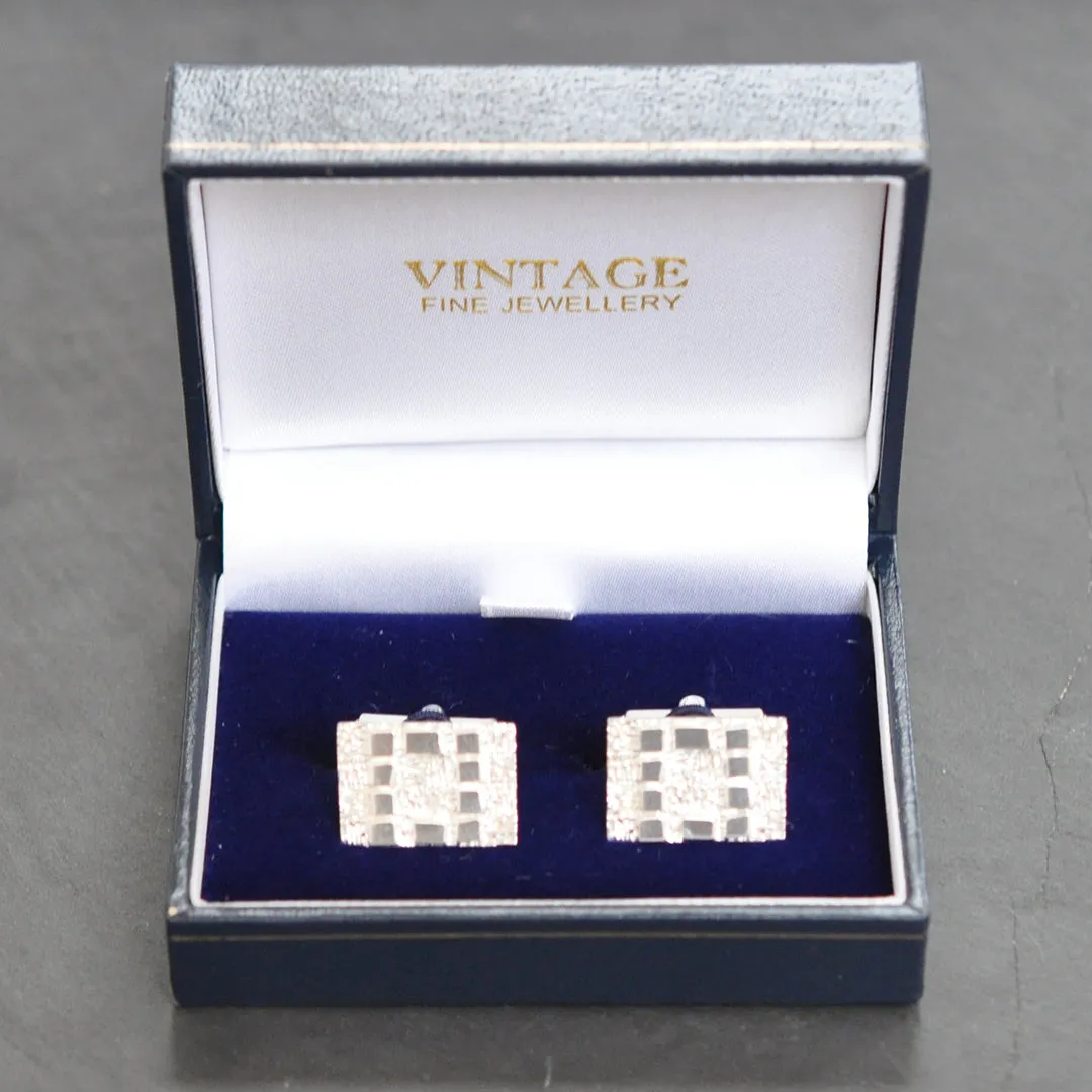 Silver Cuff Links