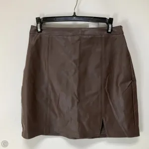 Skirt Mini & Short By Abercrombie And Fitch In Maroon, Size: S
