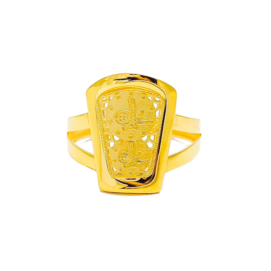 Sleek Sophisticated 22k Gold Ring