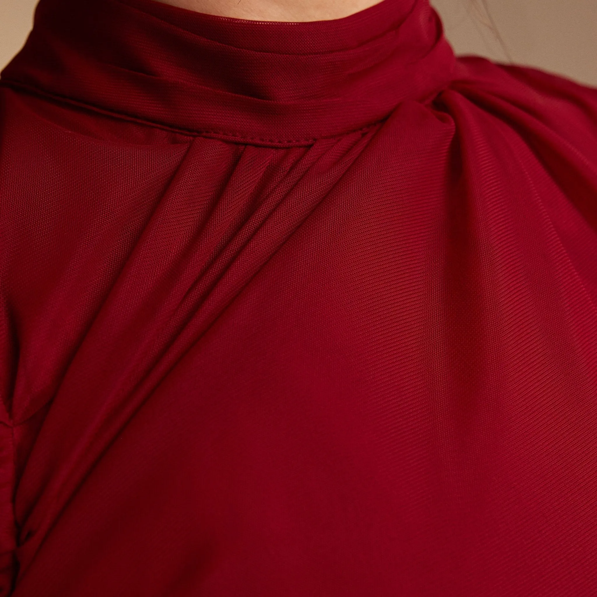 Sleeveless Ruched Ruffles Midi Dress