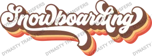 Snowboarding Retro