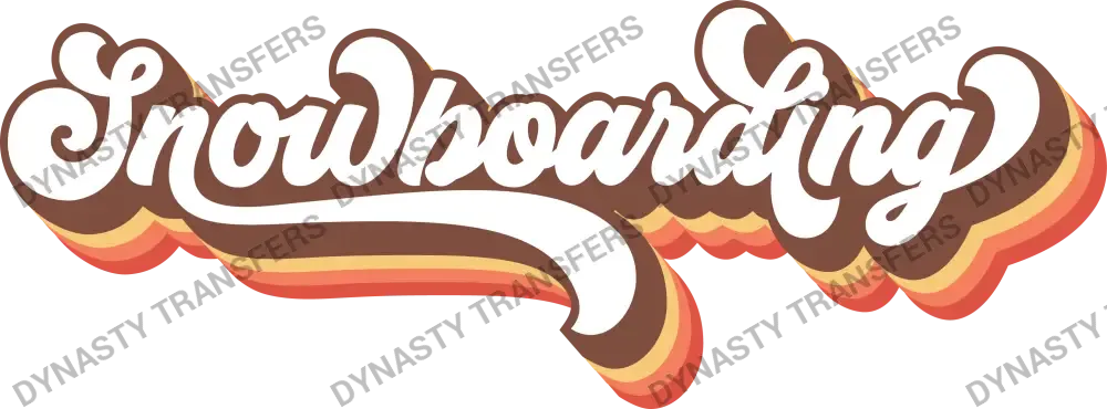 Snowboarding Retro