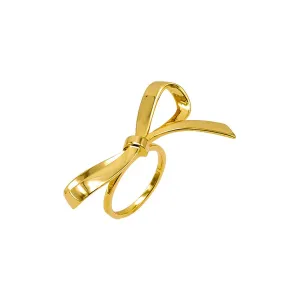 Solid Bow Tie Ring