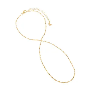 Solid Cube Link Hand Chain