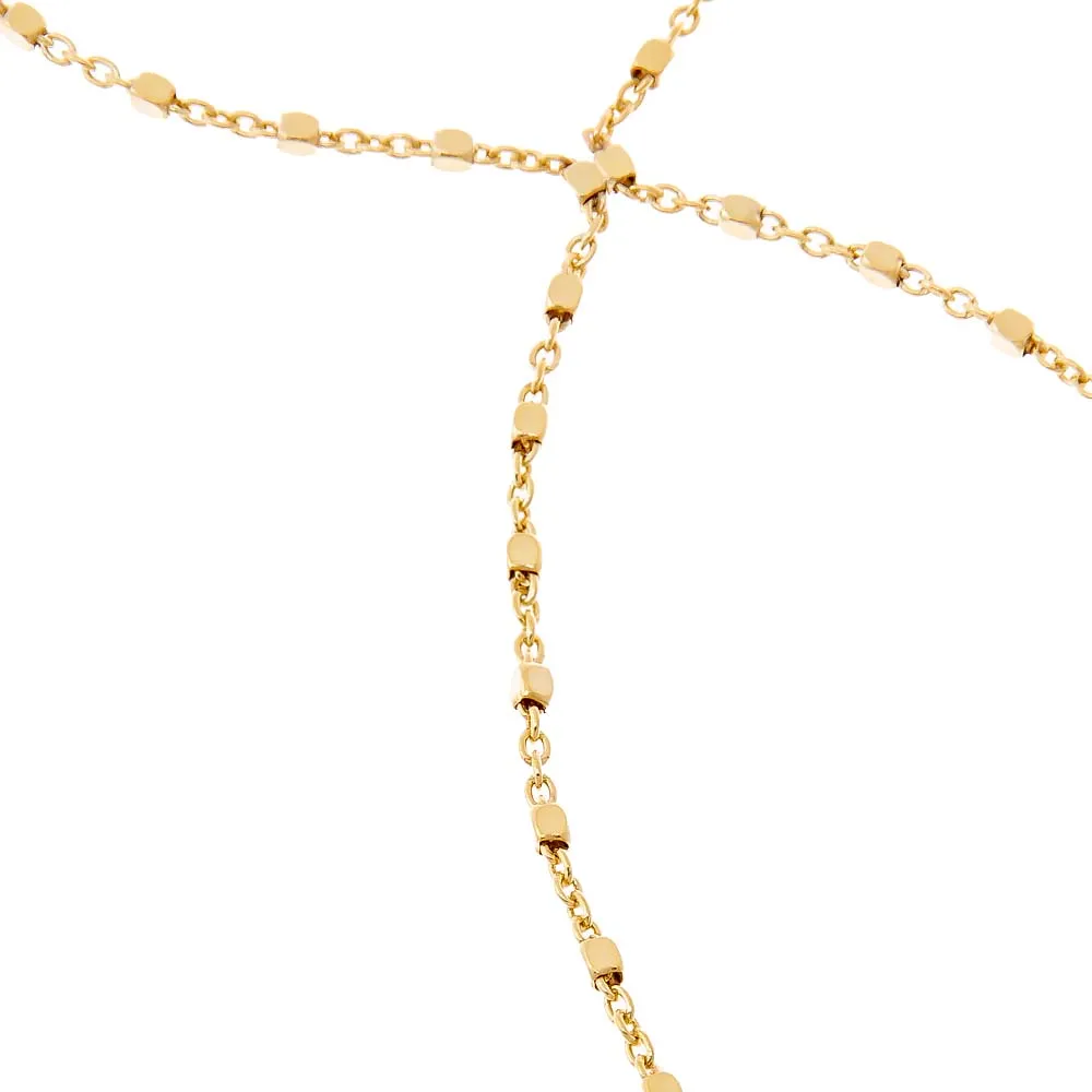 Solid Cube Link Hand Chain