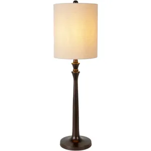 Sophisticated Beige Buffet Lamp