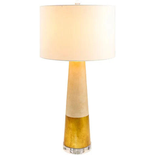 Sophisticated Home Decor - Fluxar Crystal Base Accent Lamp