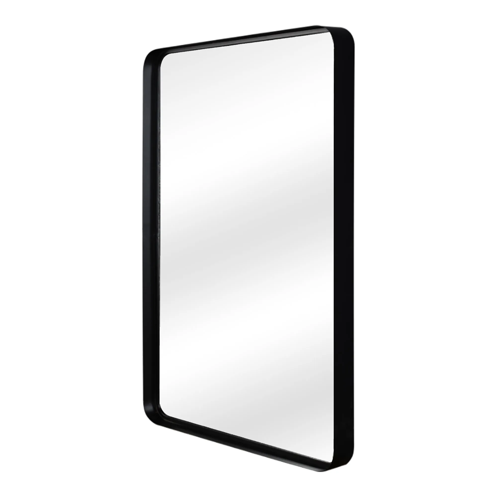 Sophisticated Seamless Mirror with Iron Frame