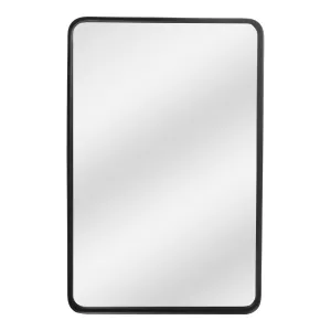 Sophisticated Seamless Mirror with Iron Frame