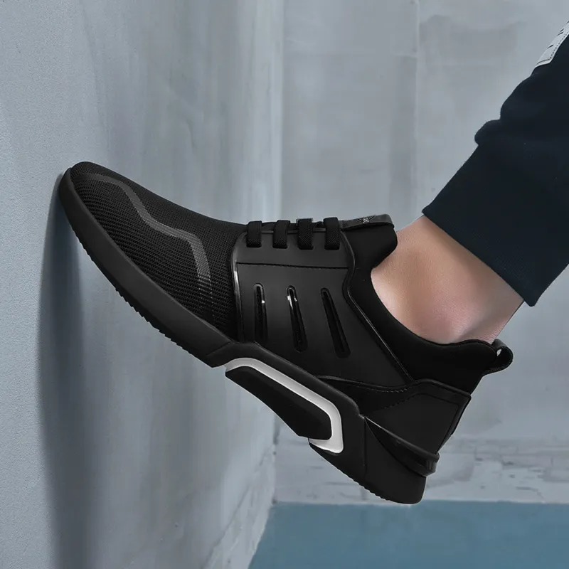 Soultrix Black Wild Sports Running Shoes, Durable and Lightweight Sneakers for Outdoor Adventures
