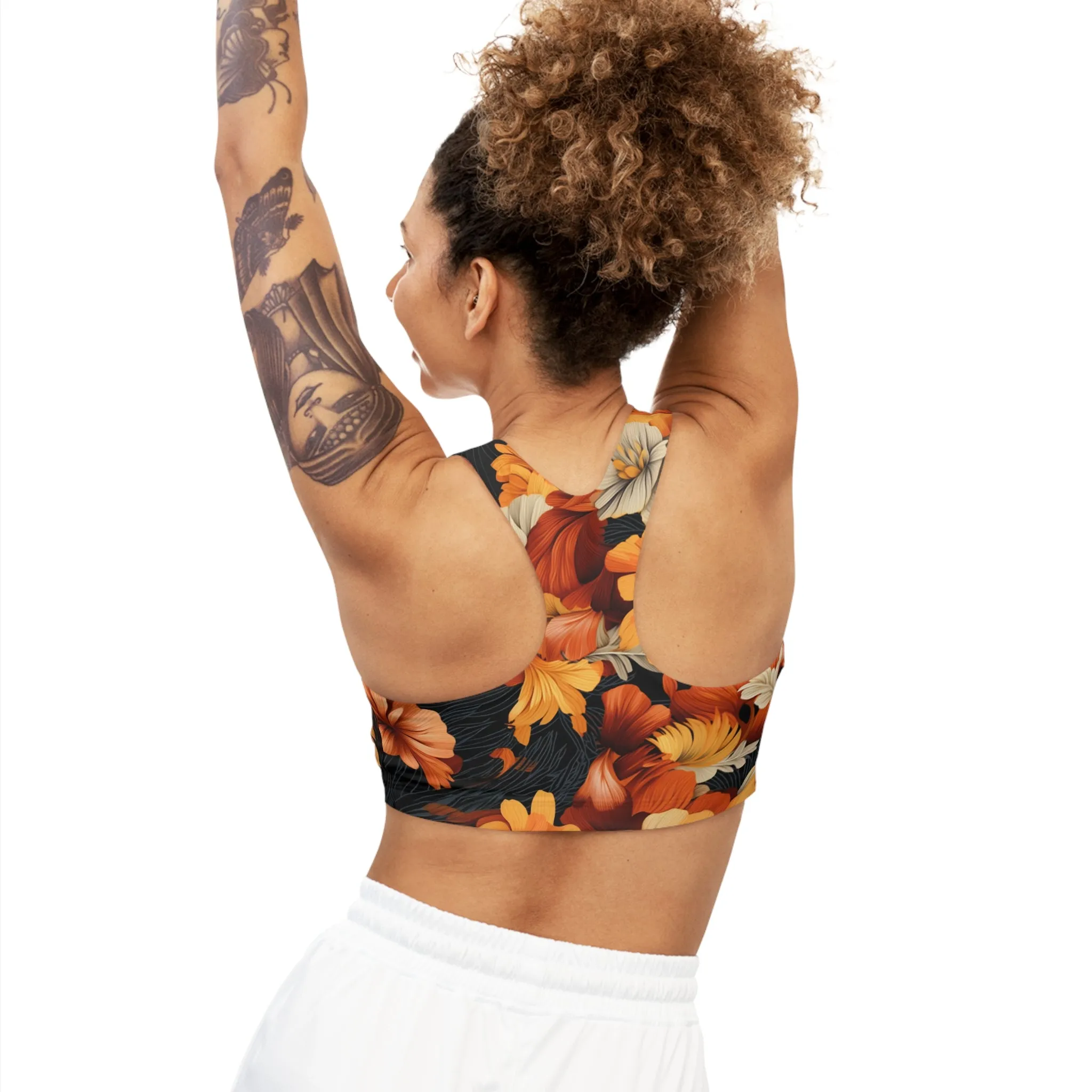 Sports Bra - Velazquezian Castille