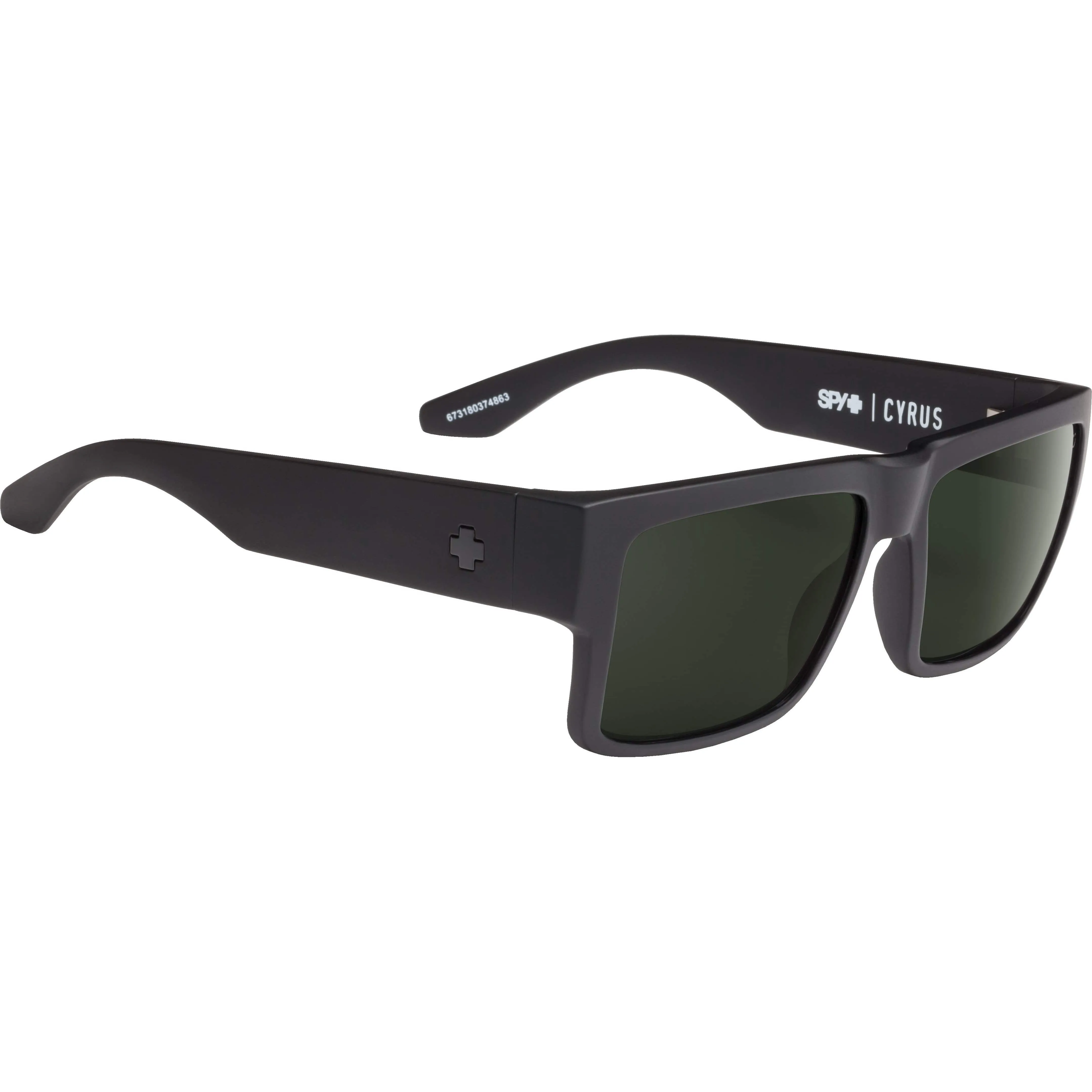 SPY CYRUS Sunglasses, Happy Lens - Gray/Green
