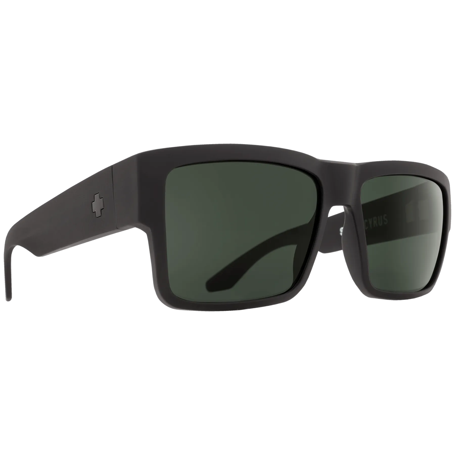 SPY CYRUS Sunglasses, Happy Lens - Gray/Green