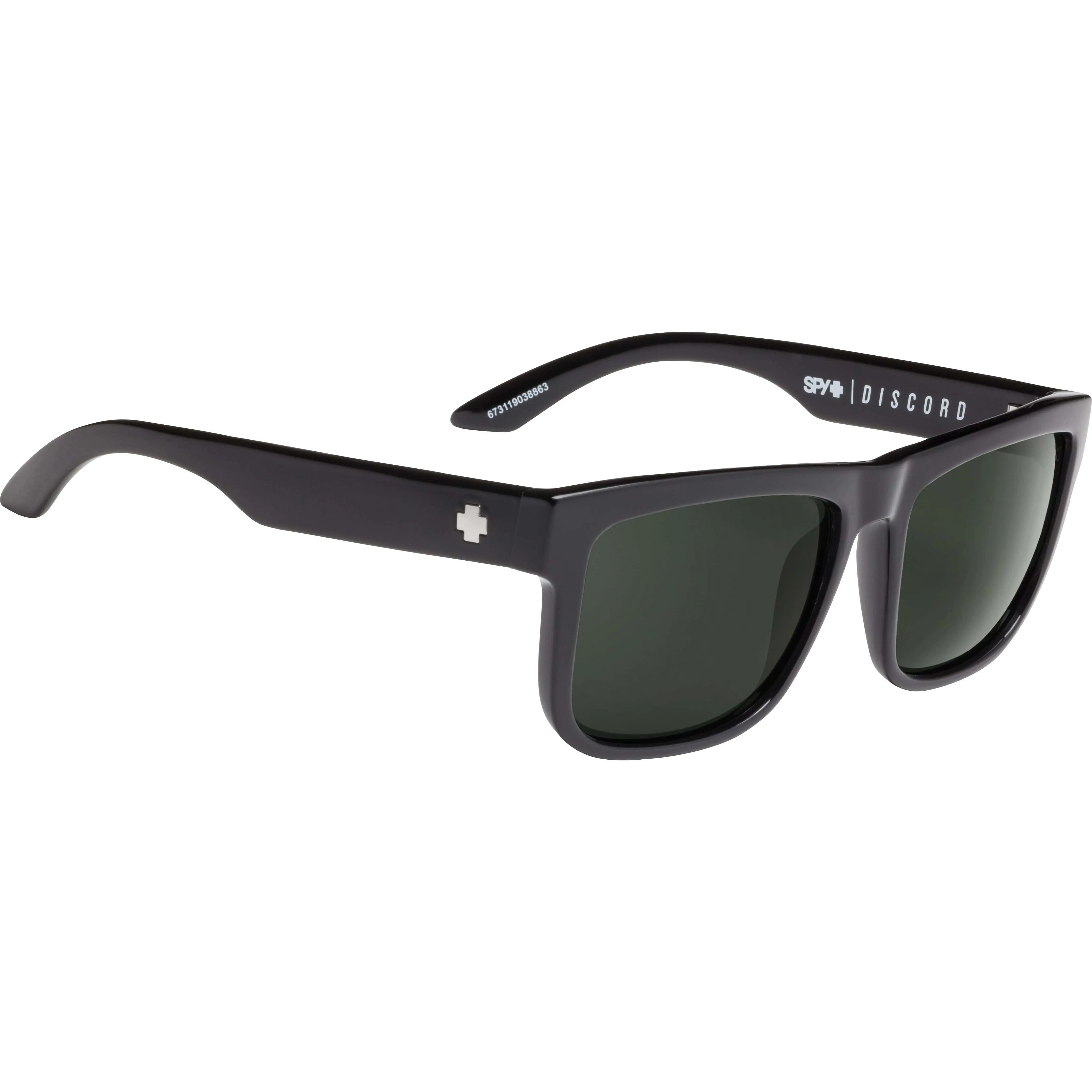 SPY Optic DISCORD Sunglasses, Happy Lens - Gray/Green