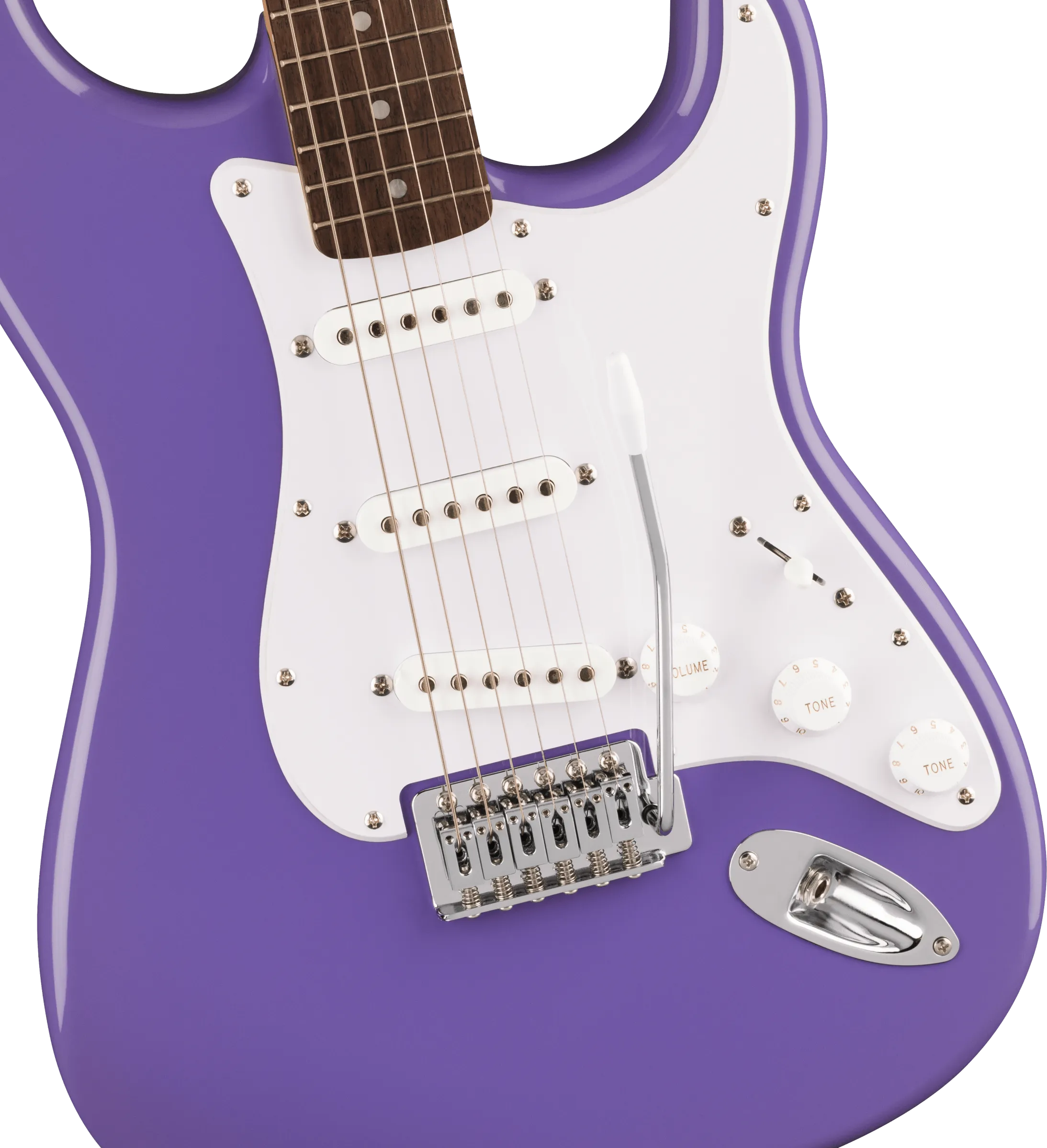 Squier Sonic Stratocaster, Laurel Fingerboard, White Pickguard, Ultraviolet