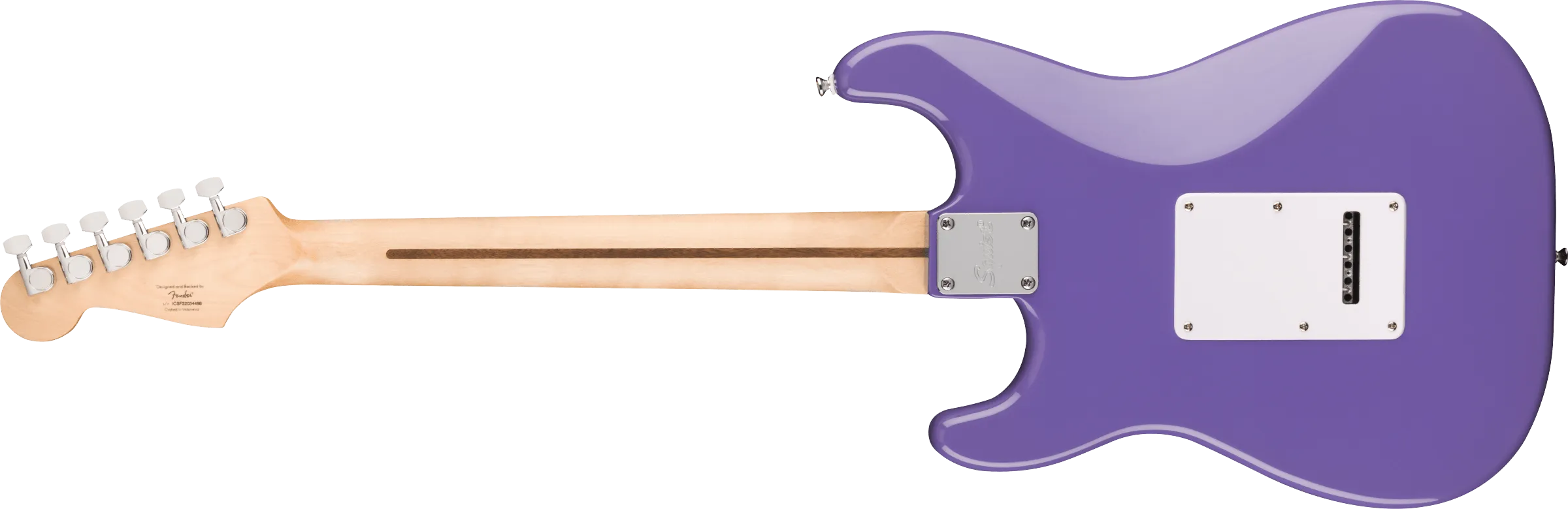 Squier Sonic Stratocaster, Laurel Fingerboard, White Pickguard, Ultraviolet