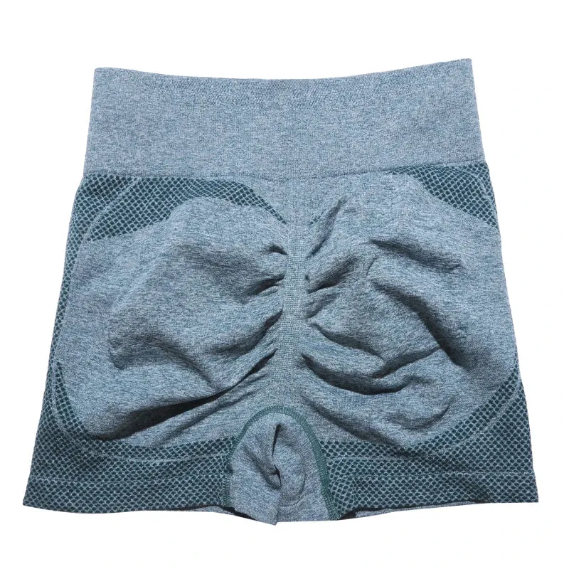 Stay Active and Stylish with High Waist Push Up Sports Shorts for Women: Perfect for Cycling, Jogging, and Gym Workouts