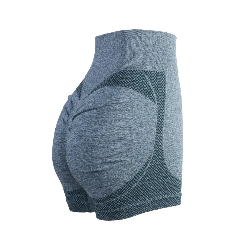 Stay Active and Stylish with High Waist Push Up Sports Shorts for Women: Perfect for Cycling, Jogging, and Gym Workouts
