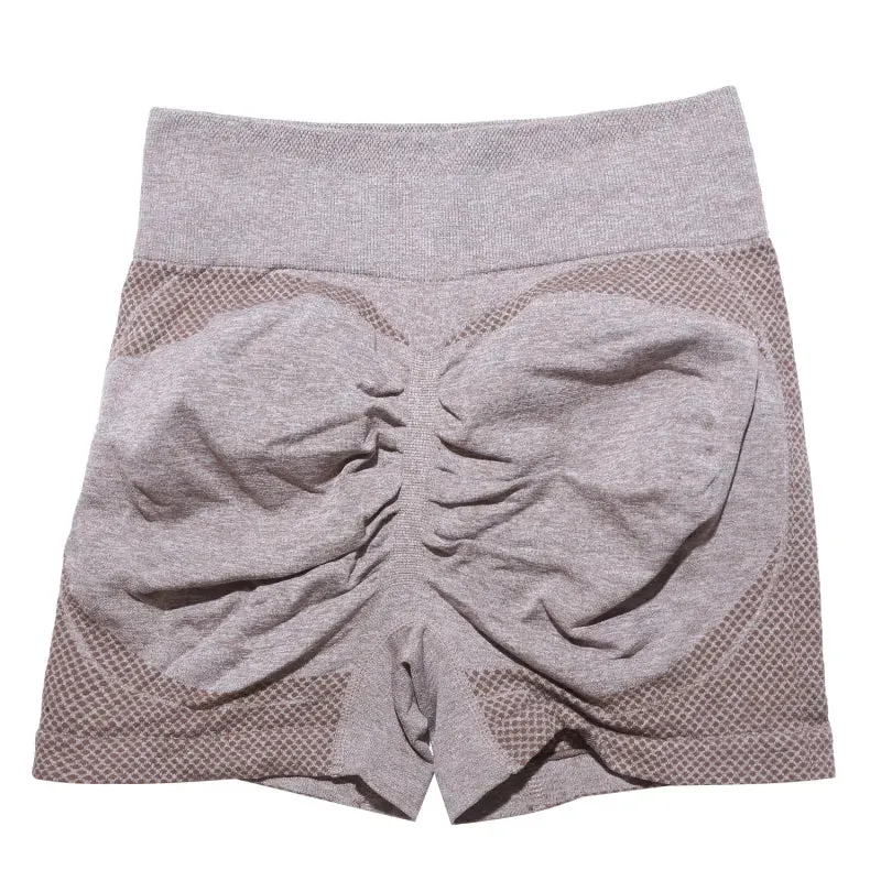 Stay Active and Stylish with High Waist Push Up Sports Shorts for Women: Perfect for Cycling, Jogging, and Gym Workouts