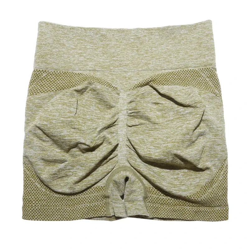 Stay Active and Stylish with High Waist Push Up Sports Shorts for Women: Perfect for Cycling, Jogging, and Gym Workouts