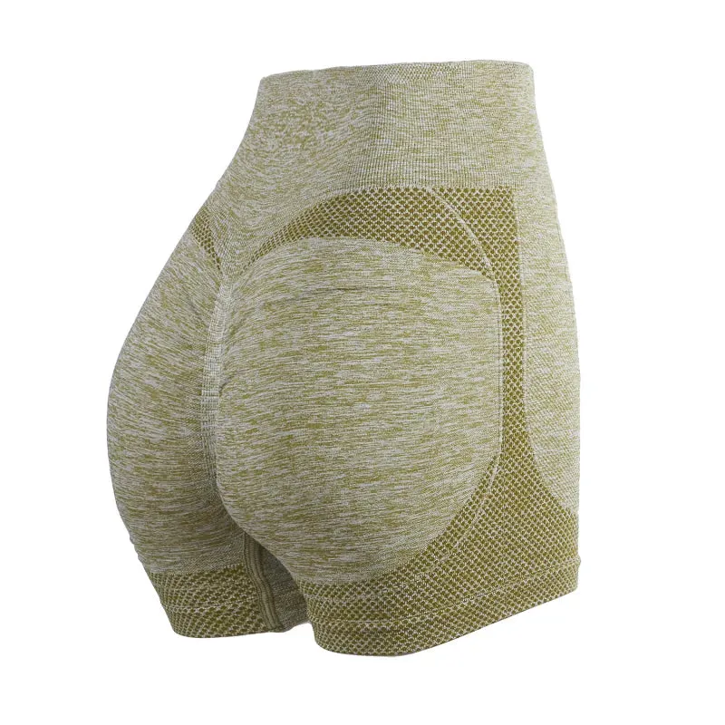 Stay Active and Stylish with High Waist Push Up Sports Shorts for Women: Perfect for Cycling, Jogging, and Gym Workouts