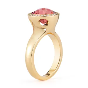 Steller Pink Tourmaline Ring