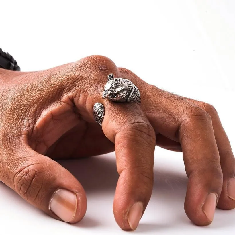 Sterling Silver Owl Ring