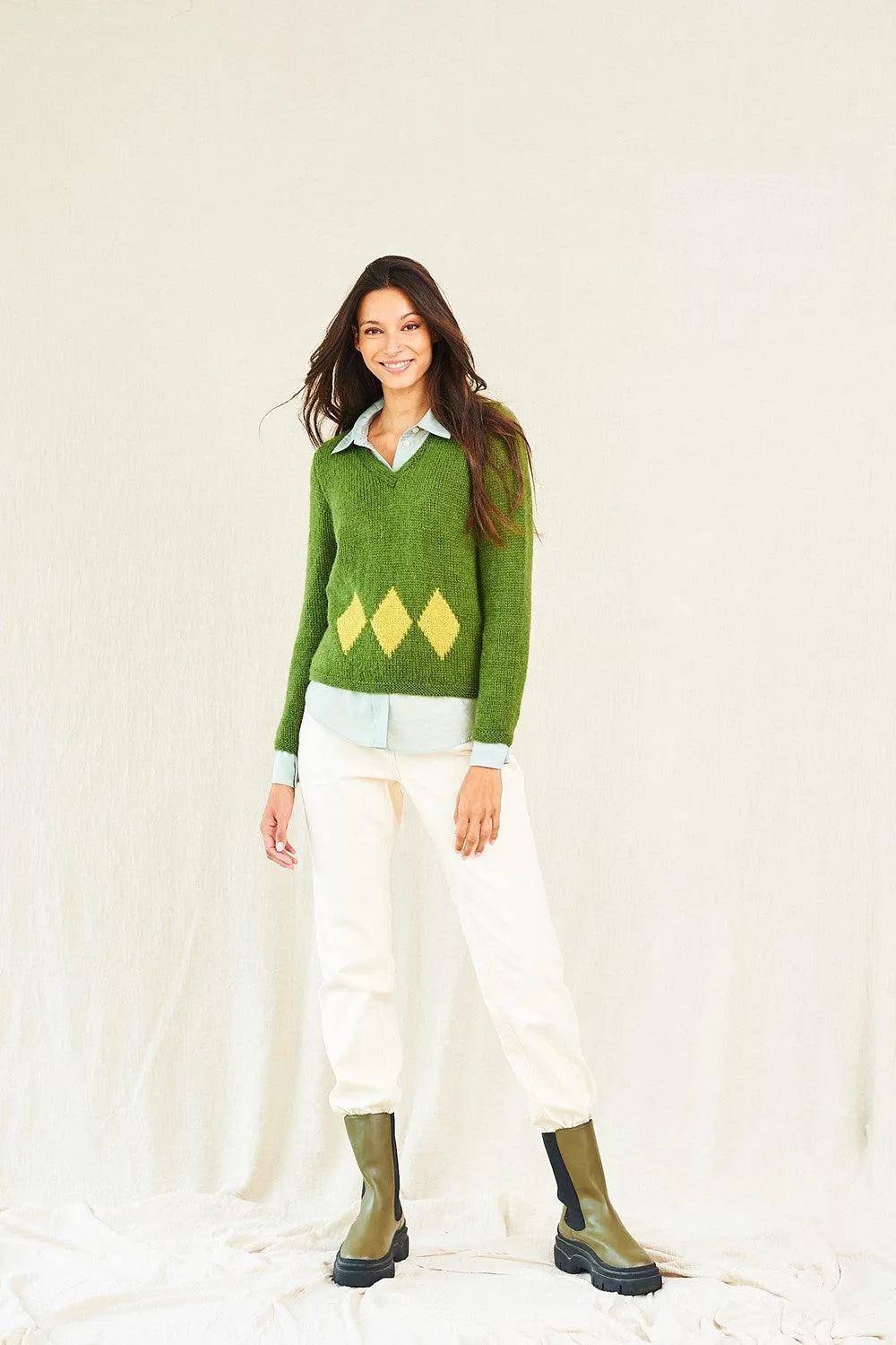 Stylecraft | Grace | Aran | 10018 Jumper & Tank Top Knitting Pattern