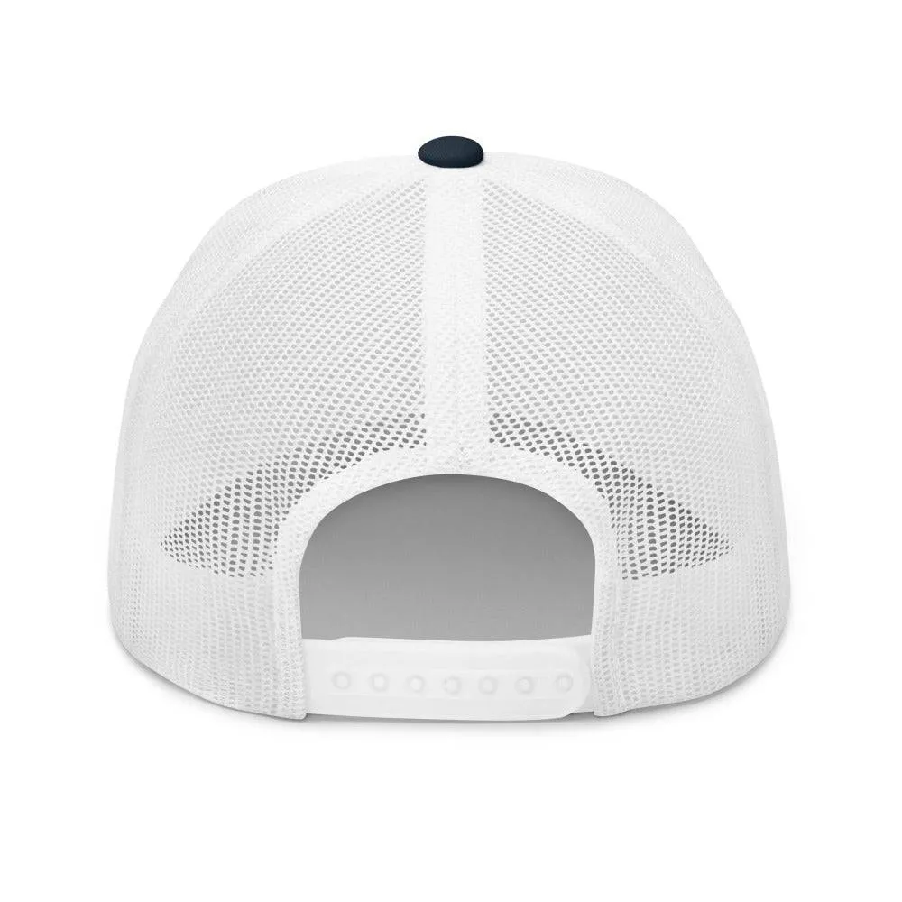 Swim Mom Retro Trucker Cap