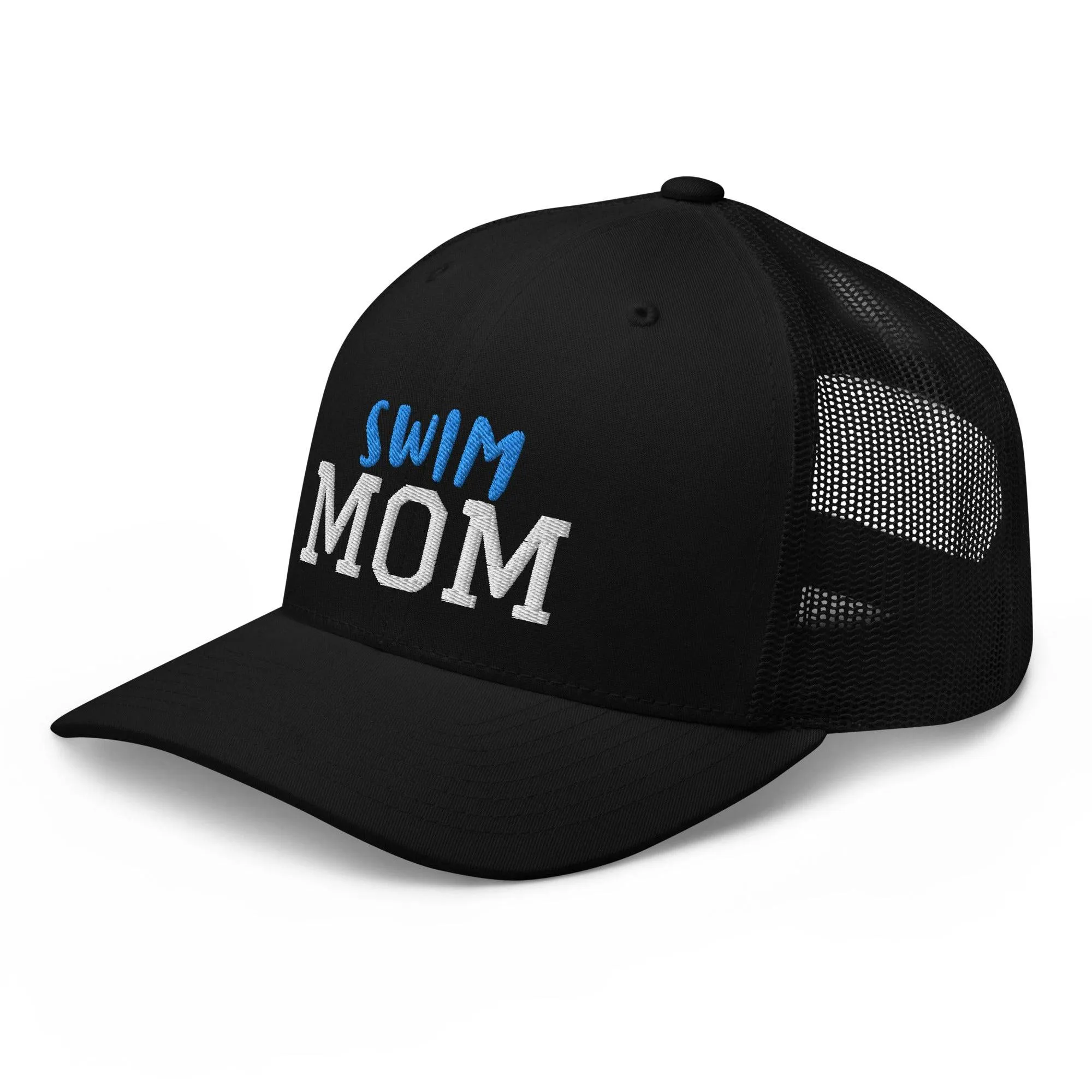 Swim Mom Retro Trucker Cap