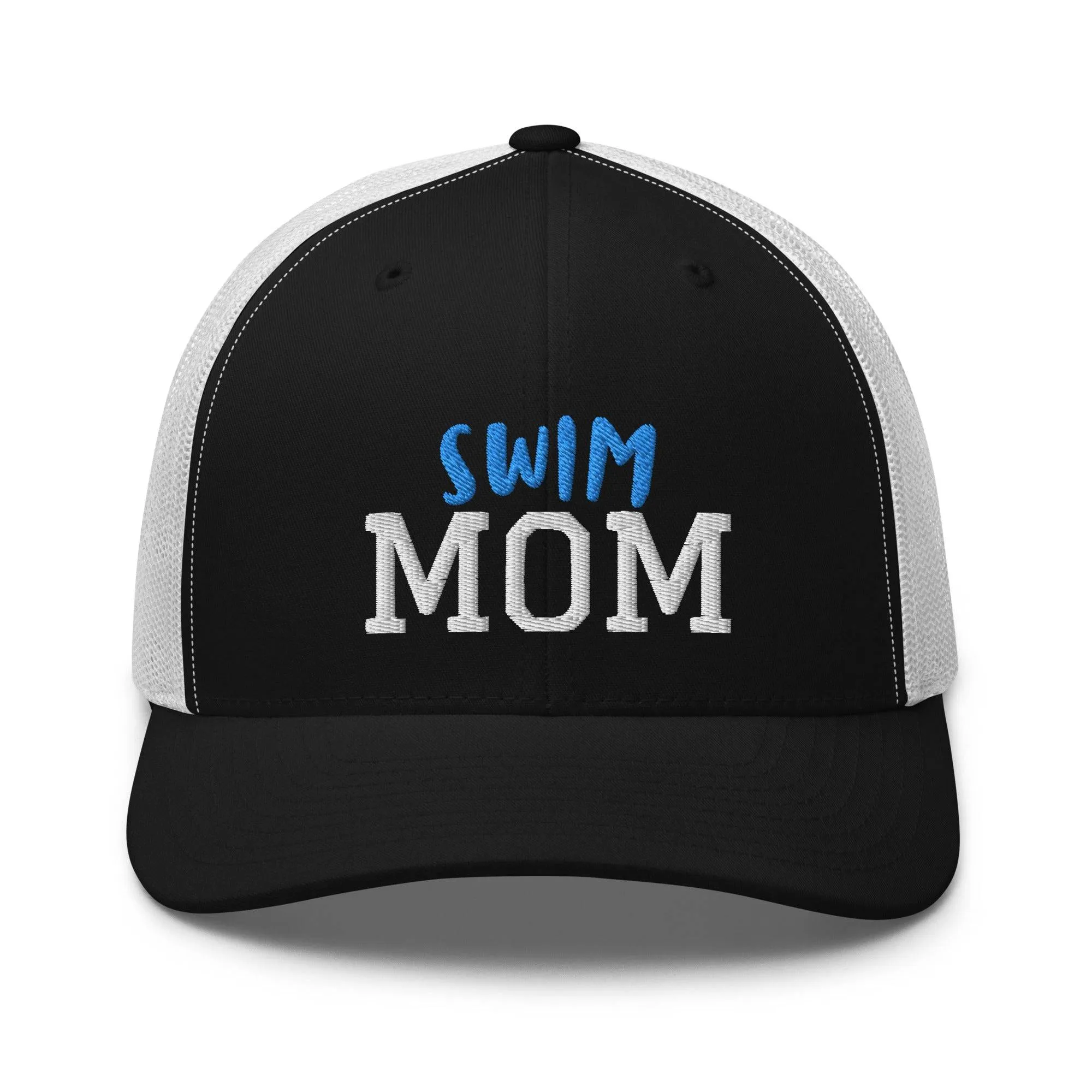 Swim Mom Retro Trucker Cap